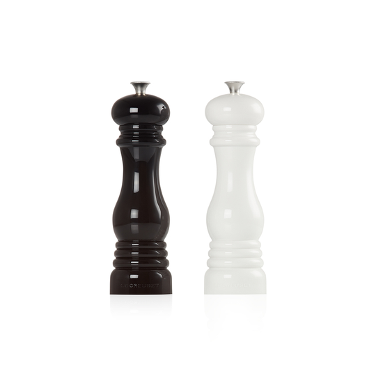 Le Creuset Salt & Pepperkvern Sett Sort Hvit