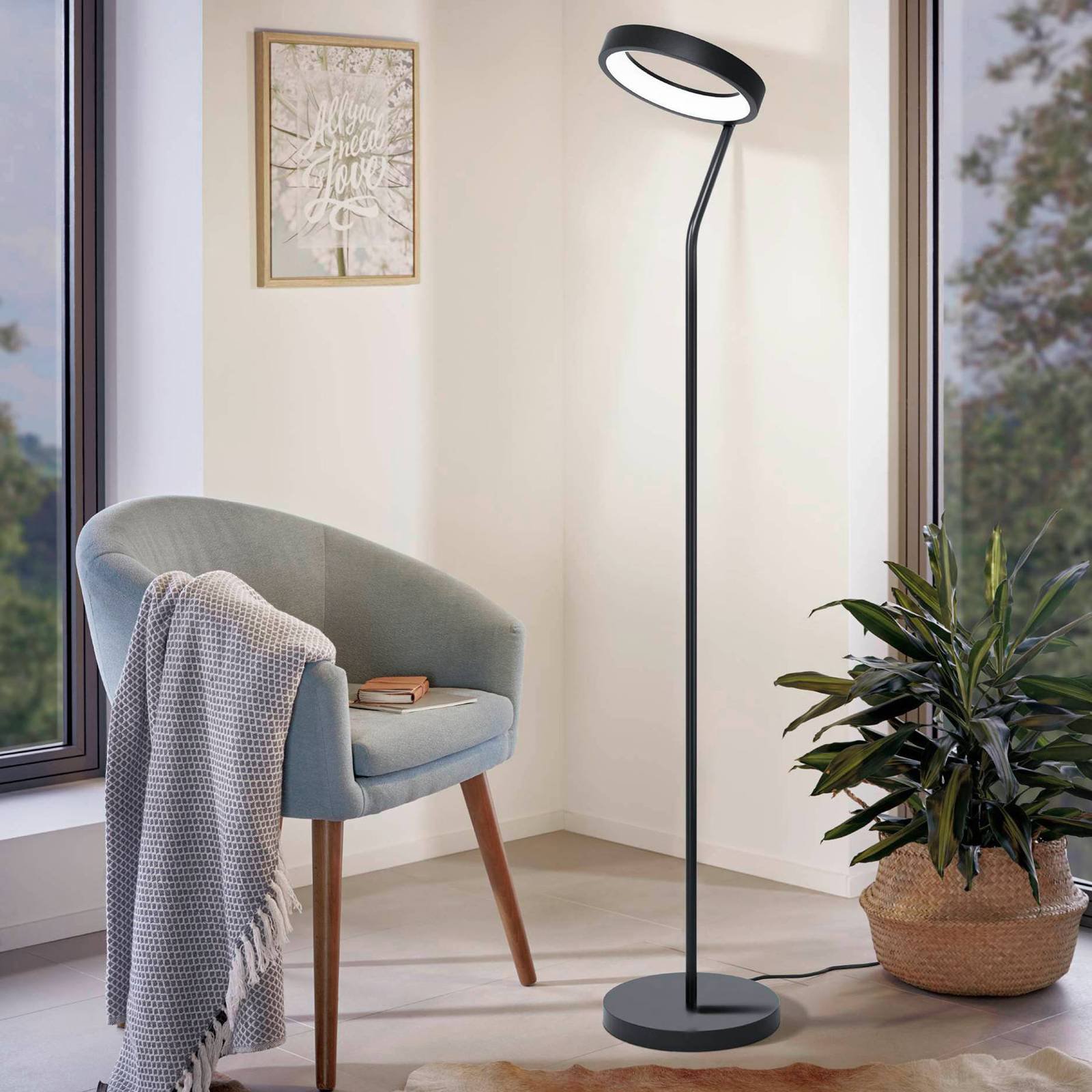 EGLO connect Marghera-C LED-gulvlampe