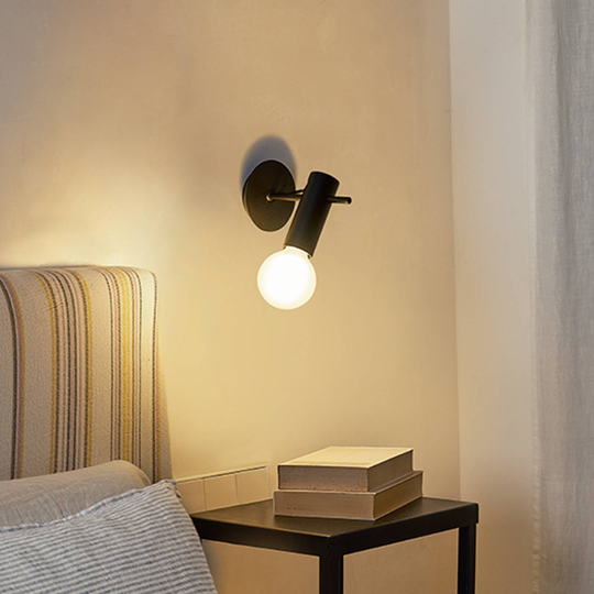 LEDS-C4 Nude vegglampe E27 svart