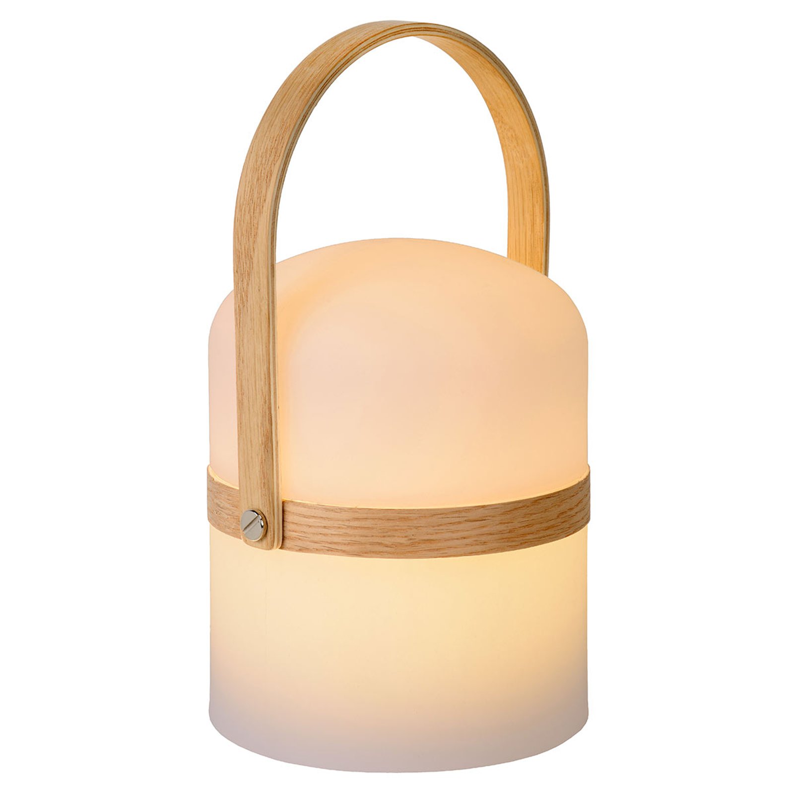Bærbar LED-bordlampe Joe til inne og ute