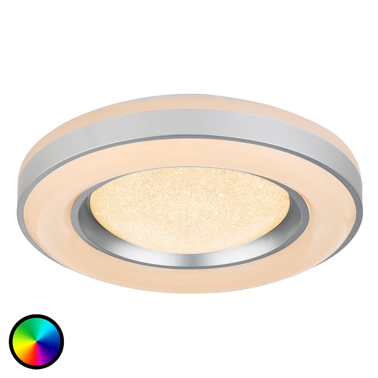 LED-taklampe Colla med fjernkontroll