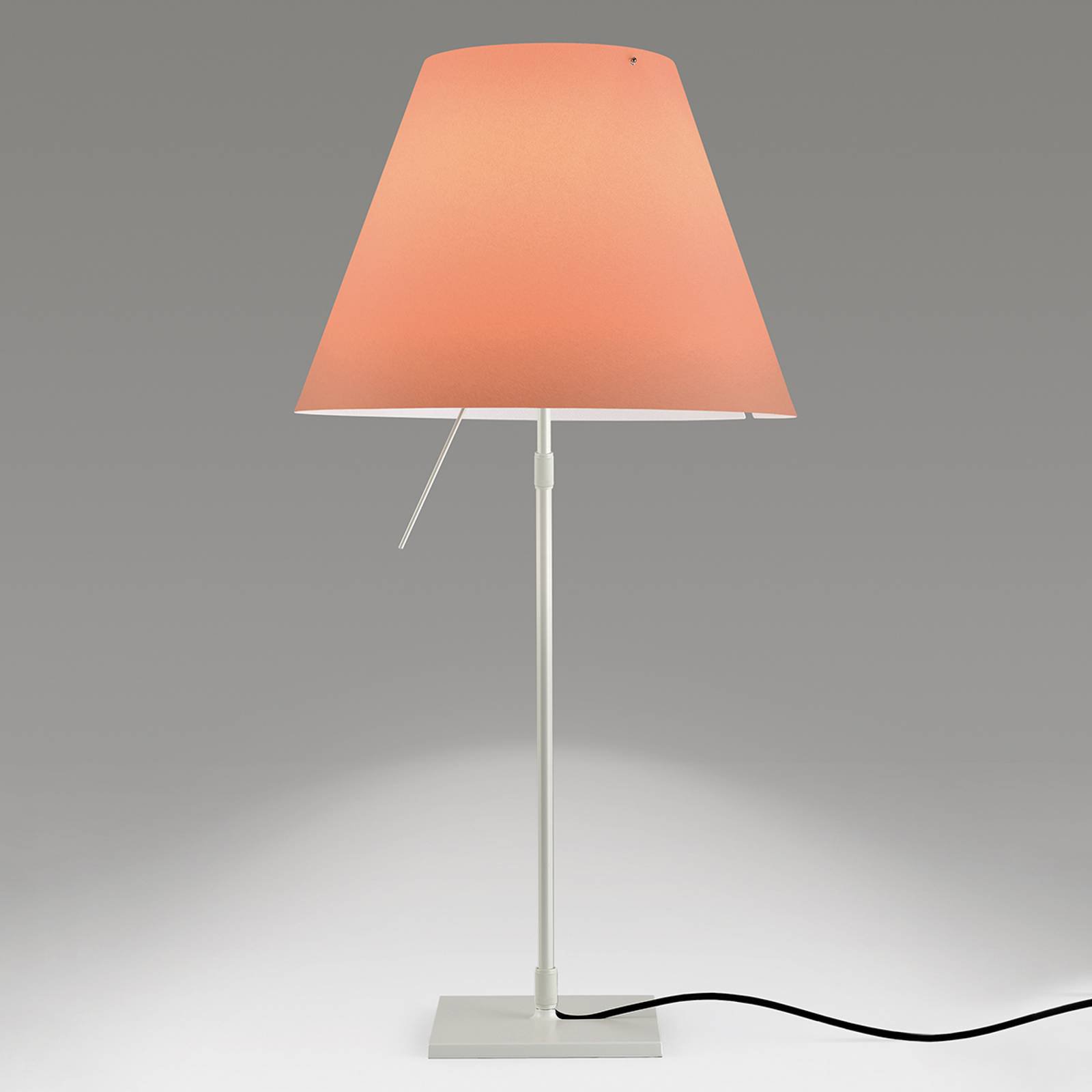 Pudderfarget LED bordlampe Costanza