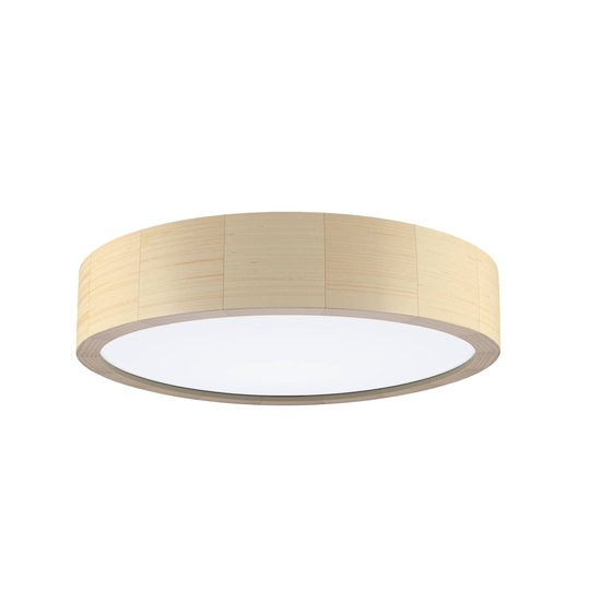 Cleo taklampe i tre med spreder, Ø 37,5cm