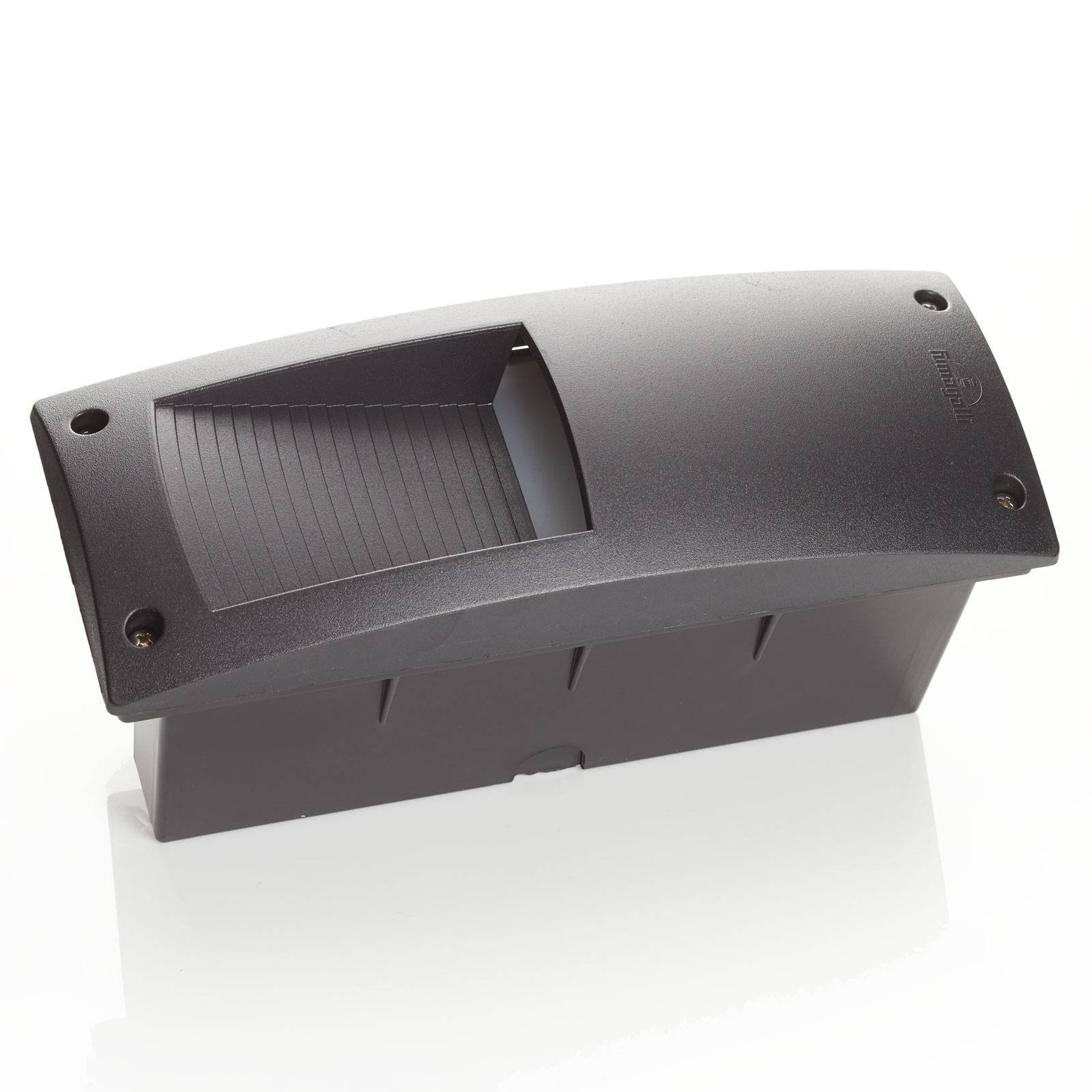 LED-innbyggingslampe Leti 300-VP svart 2x3W CCT