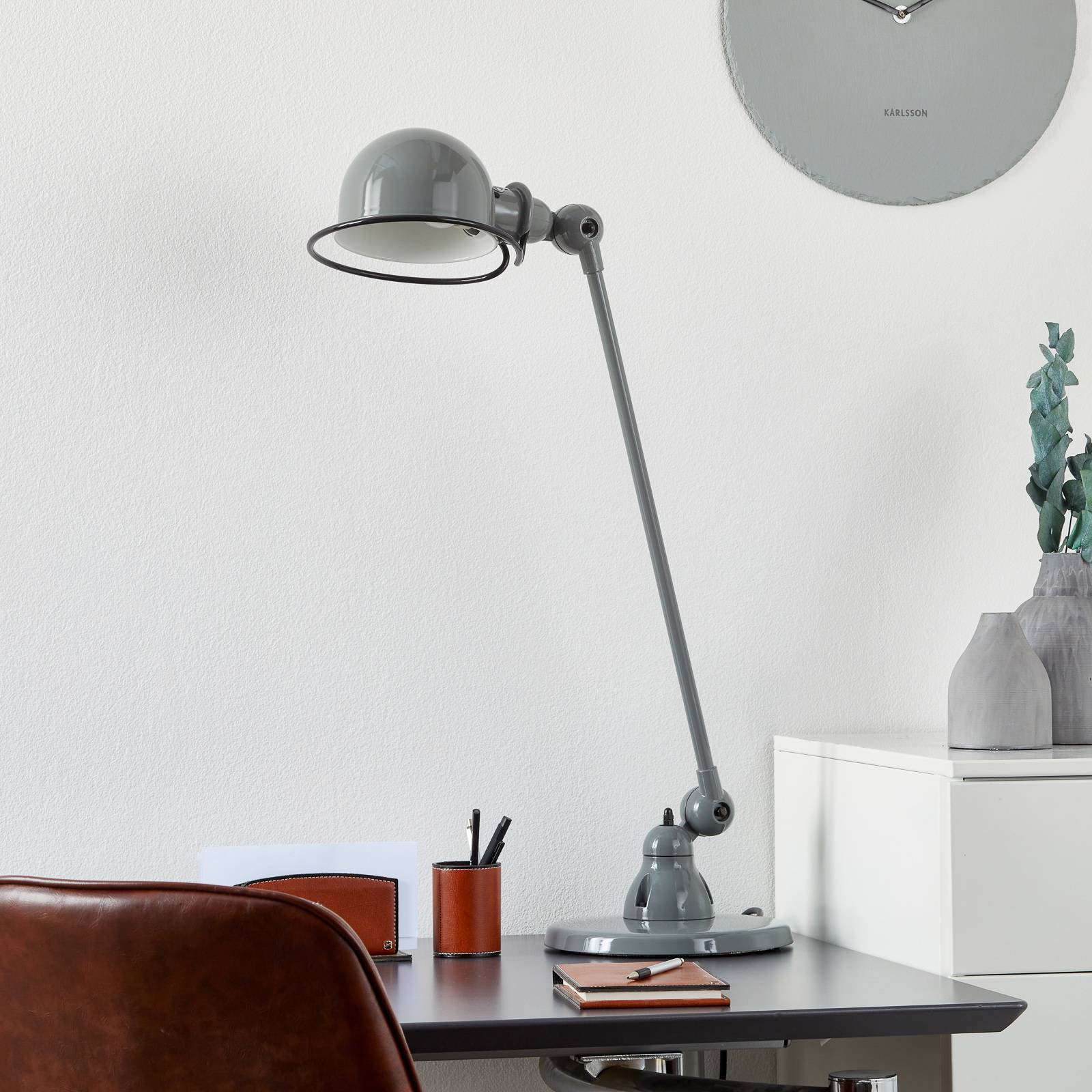 Jieldé Loft D6000 bordlampe, grå
