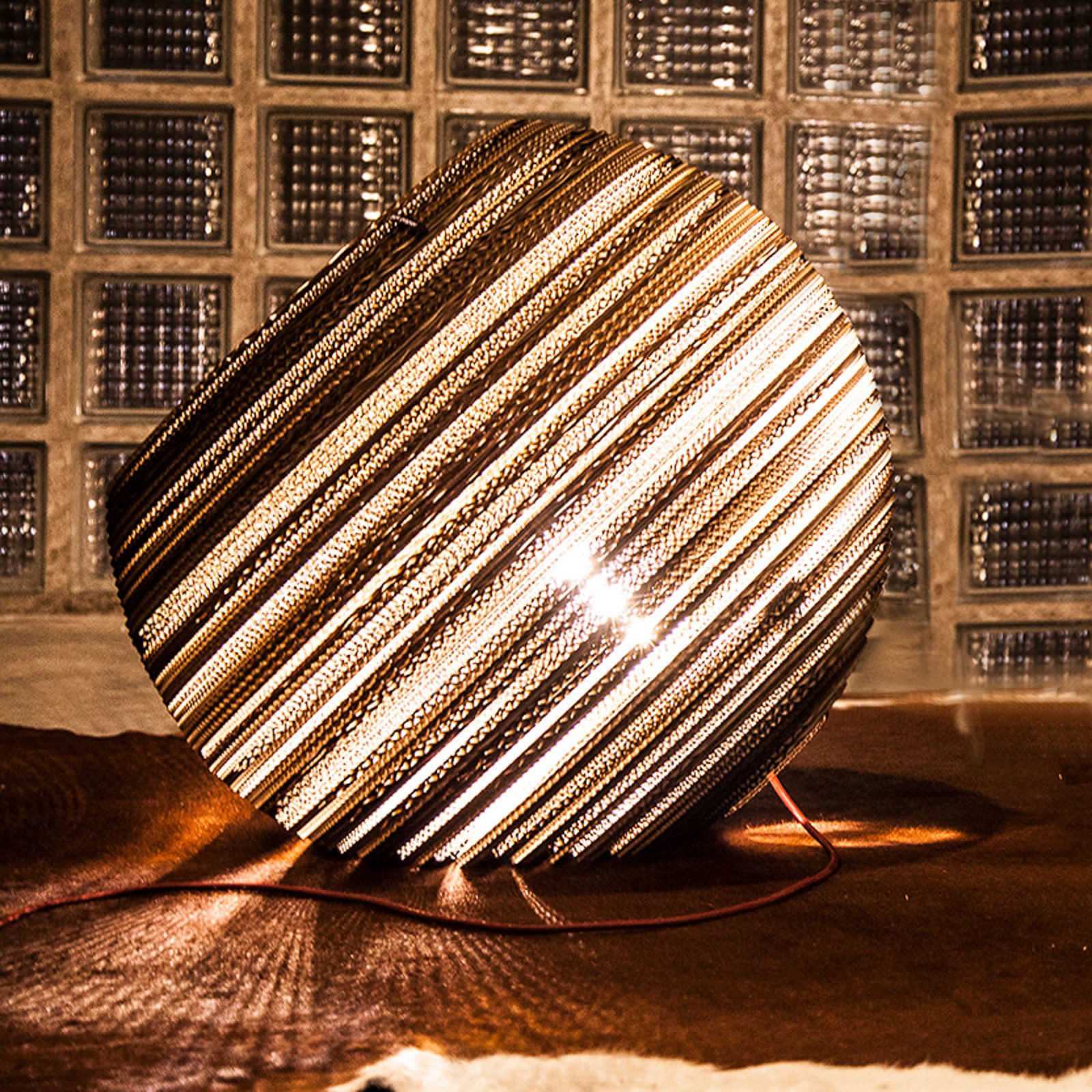 SEGULA Globe bordlampe av kartong, Ø 44 cm