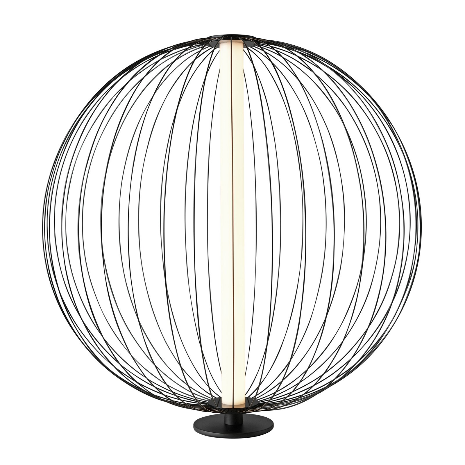 LED-bordlampe Atomic, skjerm kan endres