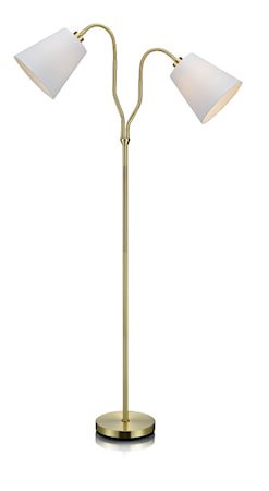 Modena Gulvlampe Messing
