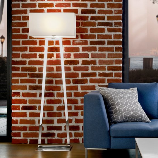 Villeroy & Boch Lyon gulvlampe av rustfritt stål