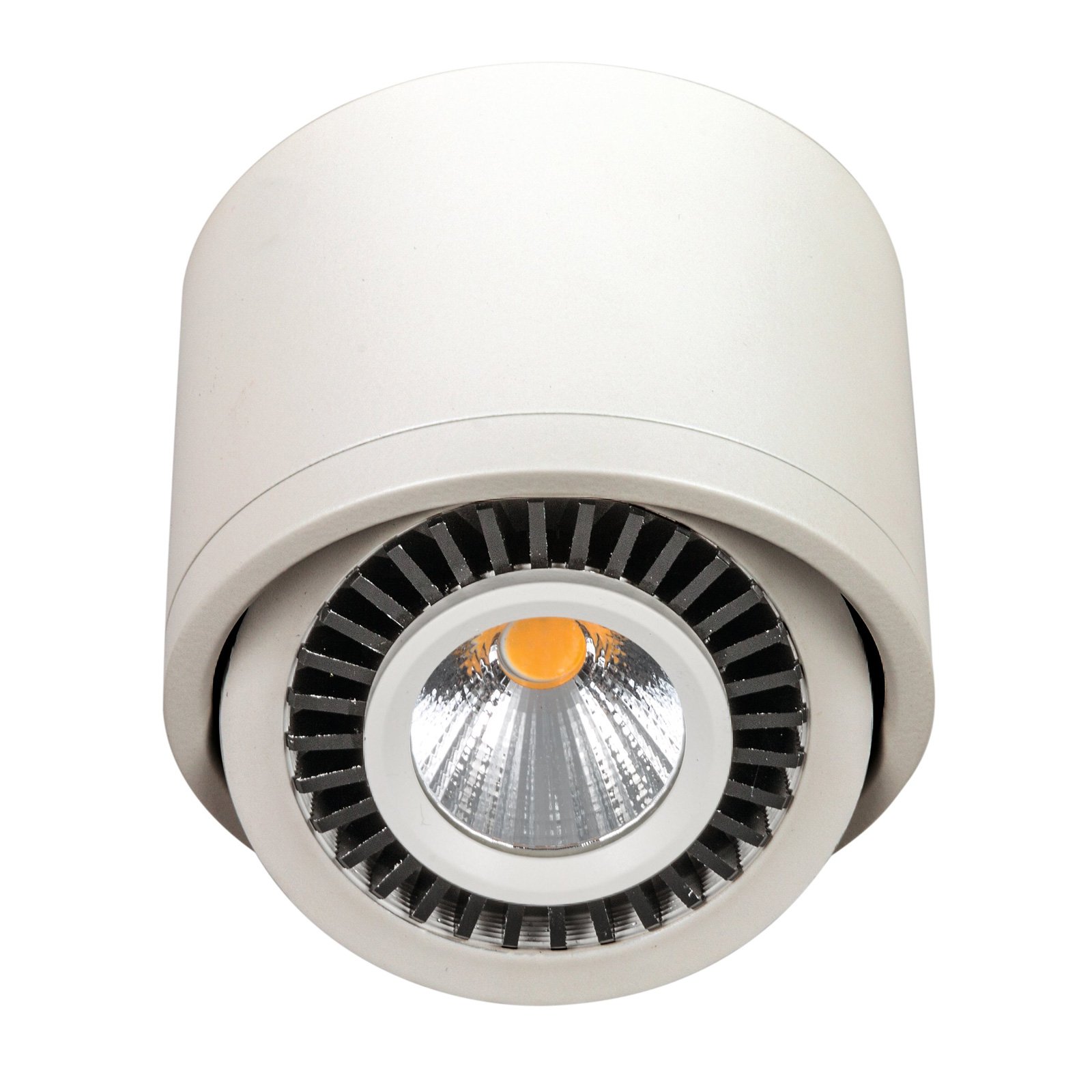 LED-takspot hvit, svingbar 90°