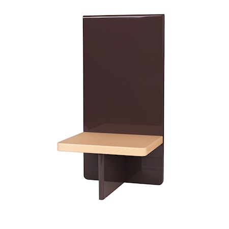 Tenna Hylle 26x52 cm Aubergine/Dusty Peach