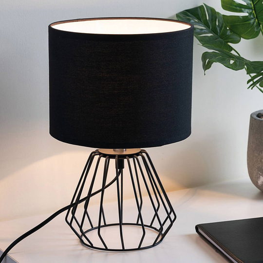 Pauleen Shiny Diamond bordlampe med bur-fot