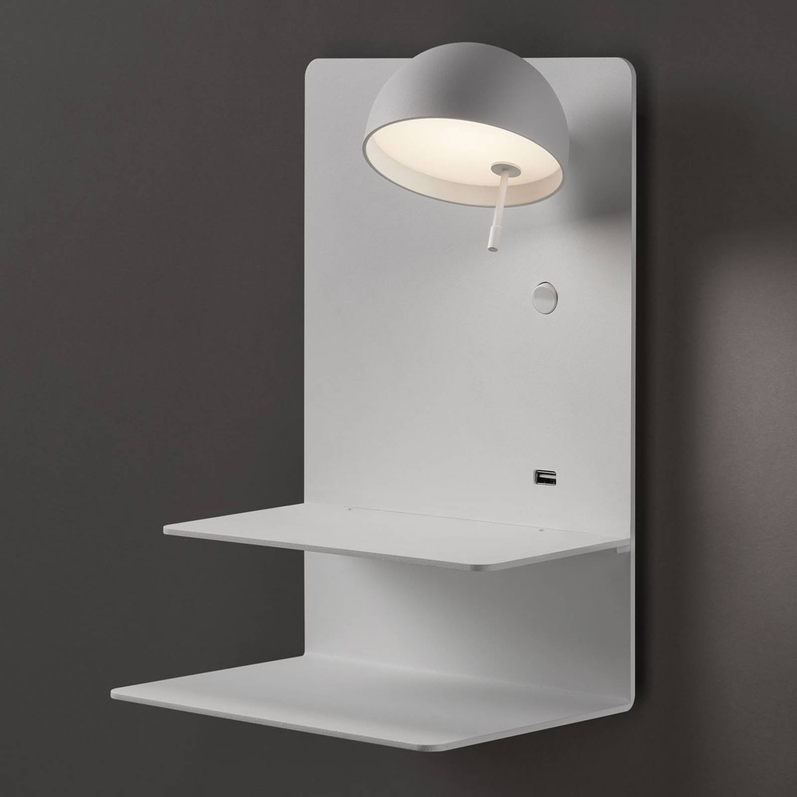 Bover Beddy A/04 LED-taklampe hvit spot høyre