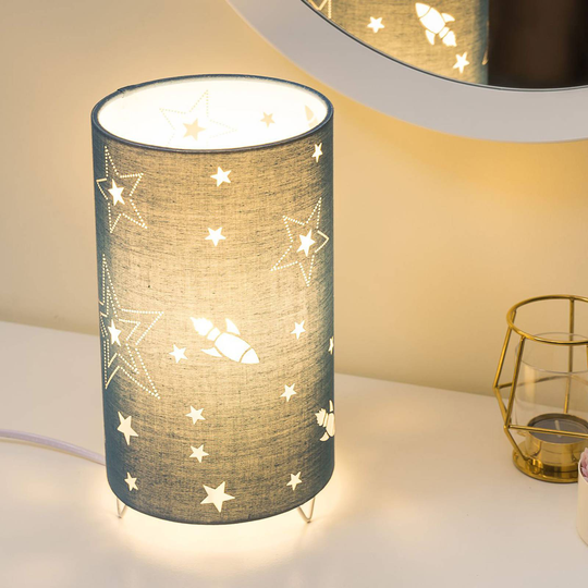 Pauleen Cute Universe bordlampe i blått
