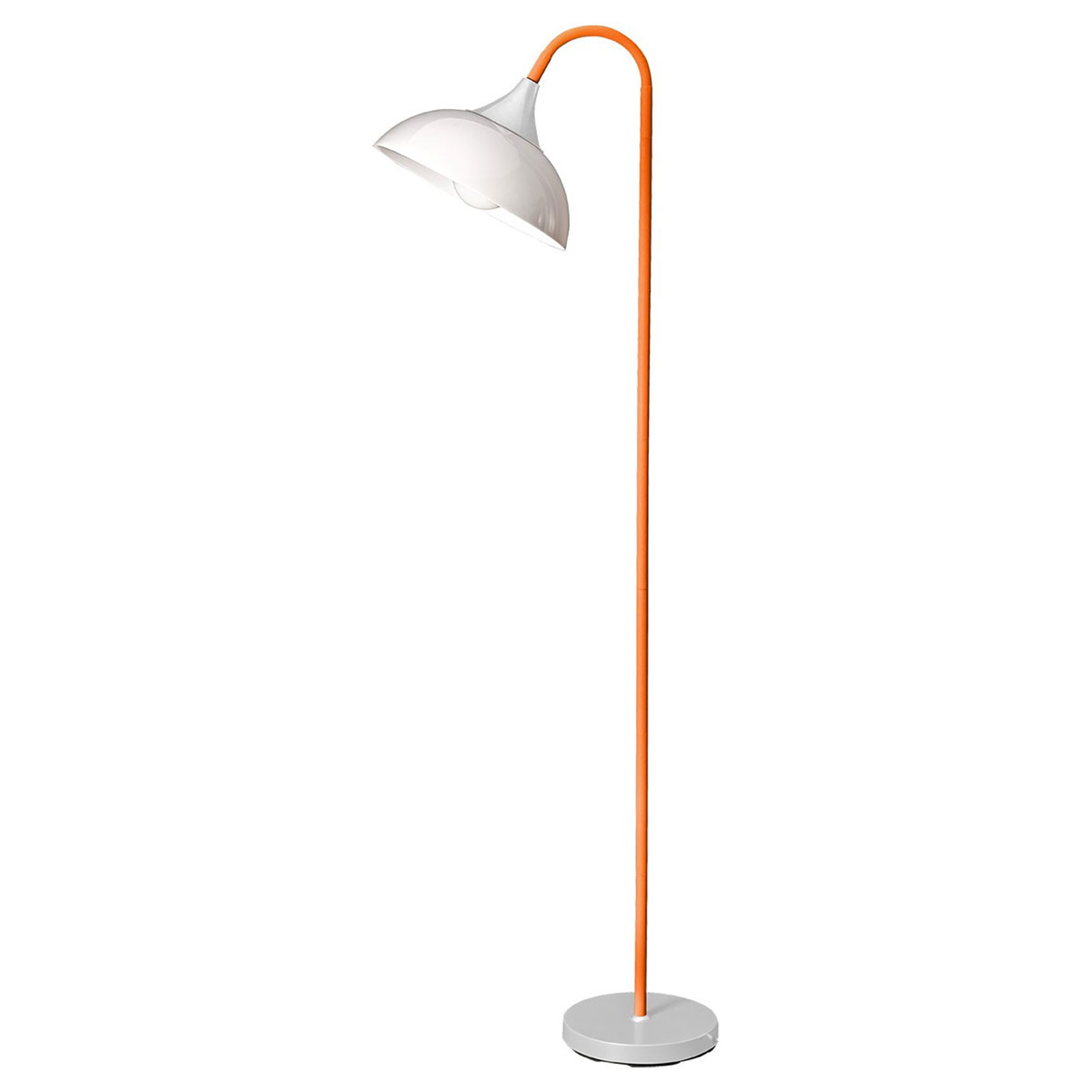 Gulvlampe 6260 stamme oransje