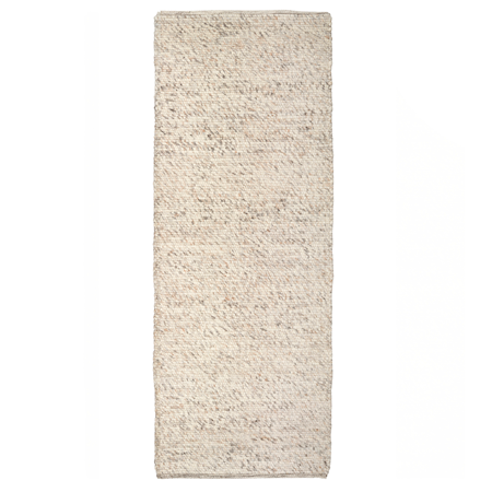 Merino Teppe Naturbeige 80x150 cm