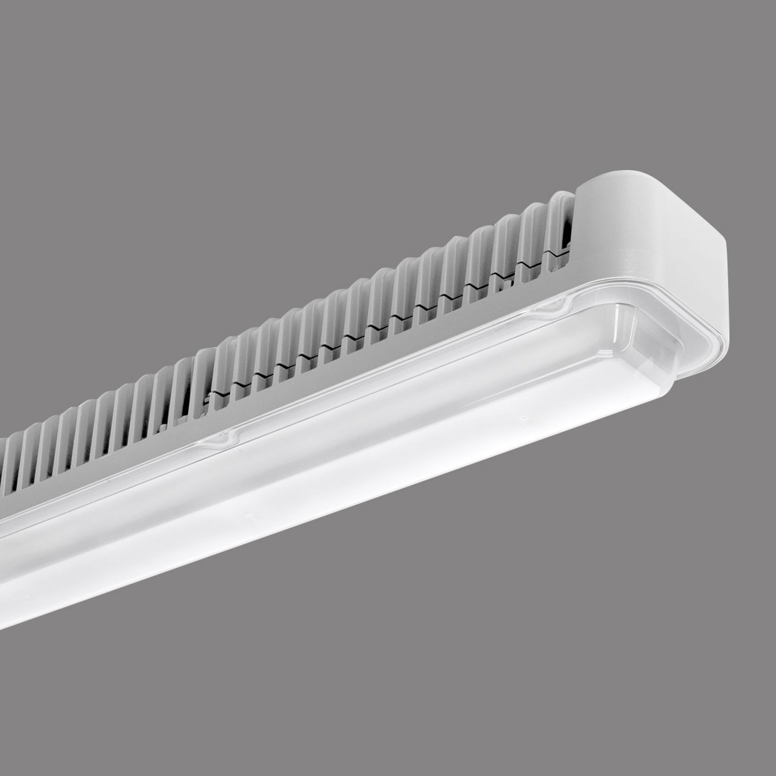 LED-taklampe Koa Line STR/PC S/EW 56W