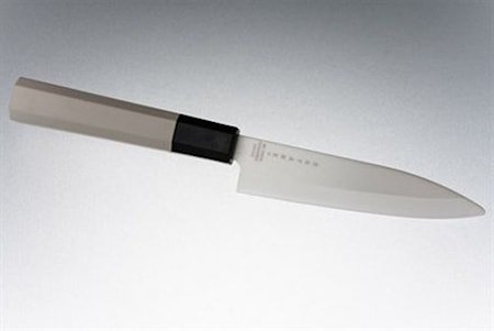 Keramisk skallkniv 11 cm hvit