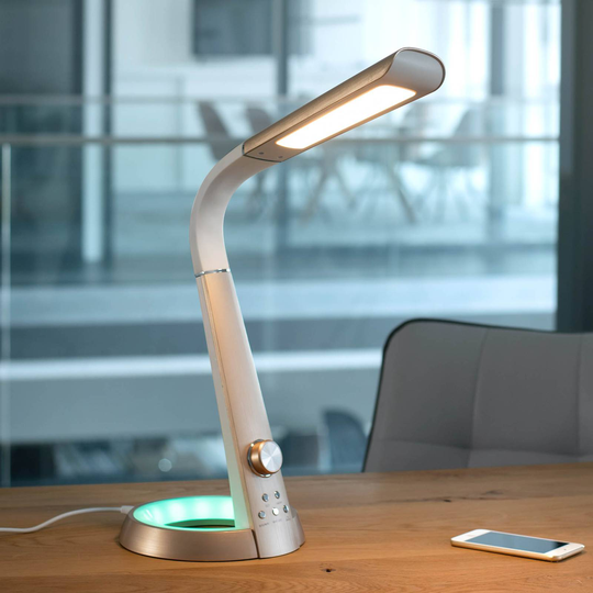 Paul Neuhaus Bill LED-skrivebordslampe, gull