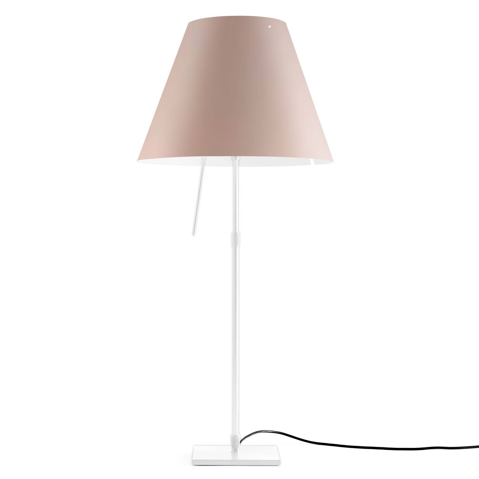 Luceplan Costanza bordlampe D13 hvit/pulver