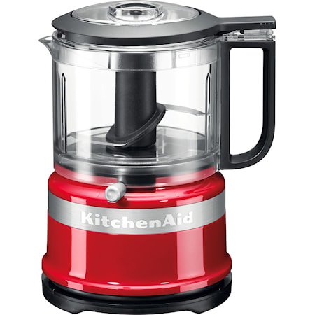 Mini Foodprocessor 0,95 liter Rød