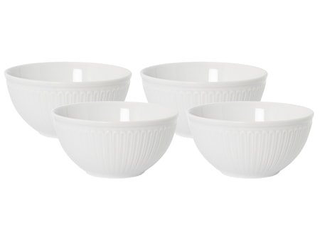 Fålhagen Skåler, 4-pack, 15 cm, Hvit