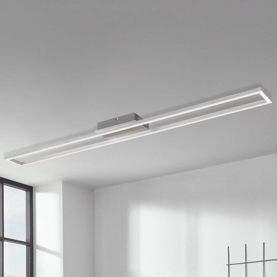 Taklampe Frame, dimbar i 3 trinn, alu, 110x12cm