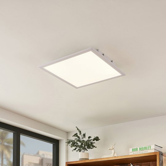 Lindby Luay LED-panel, 3 000-6 000 K, 40 x 40 cm
