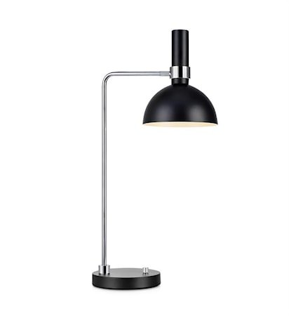Larry Bordlampe 1L Svart/Krom