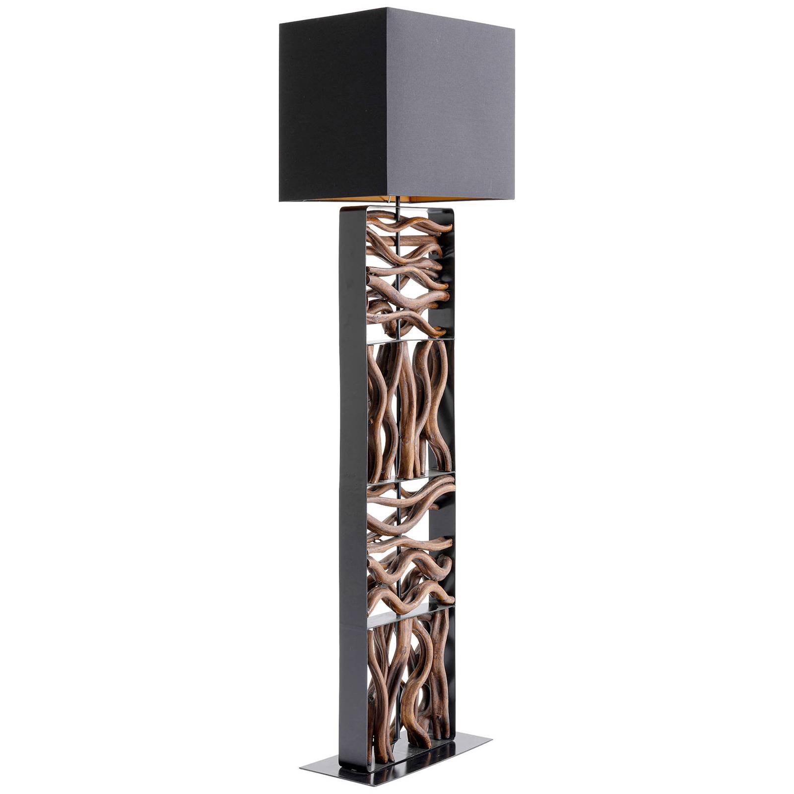 KARE Nature Wave gulvlampe med tre