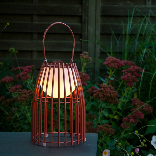 LED-bordlampe Fjara, rust