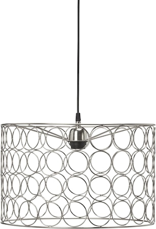 Taklampe Ring Krom