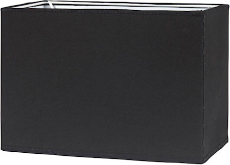 Rakel Lampeskjerm Franza Svart 19 cm