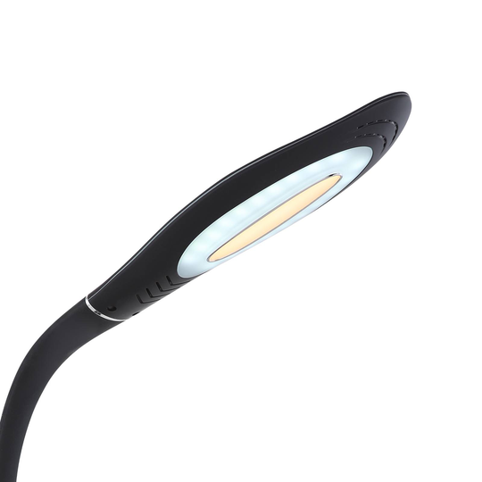LED-bordlampe Pattaya, svart, dimbar, CCT