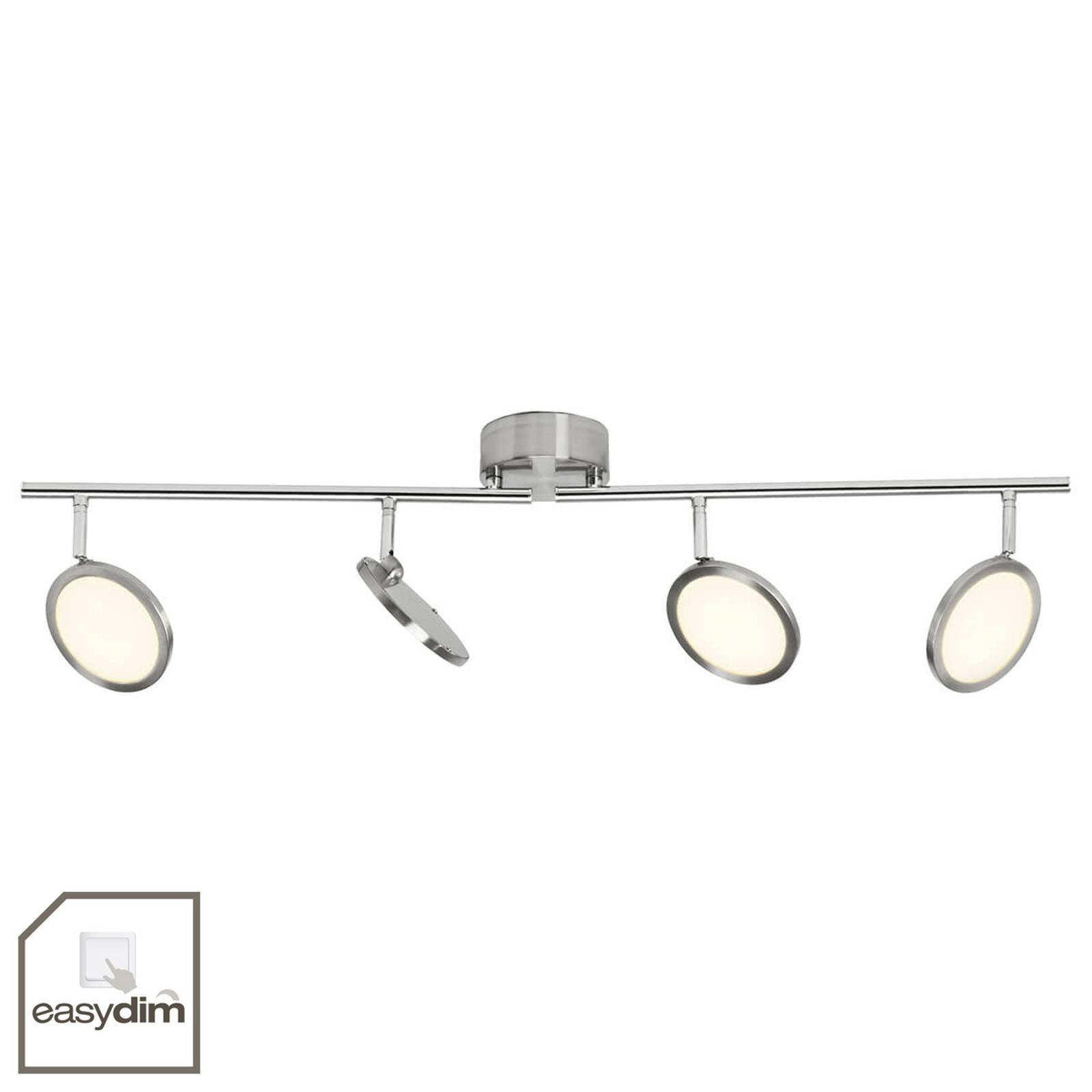 Dimbar LED taklampe Pluto, 4 lyskilder