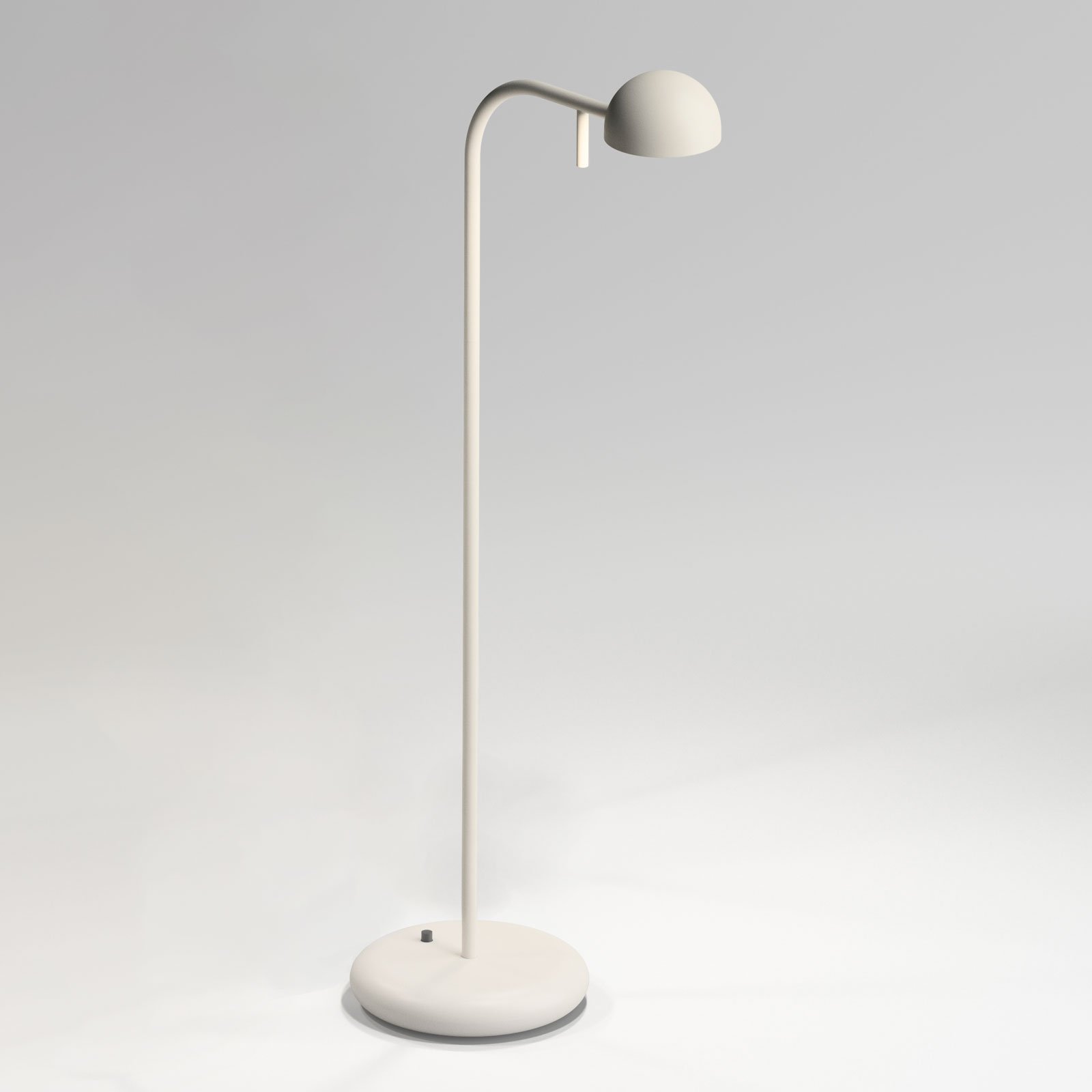 Vibia Pin 1650 LED-bordlampe, lengde 23 cm, krem