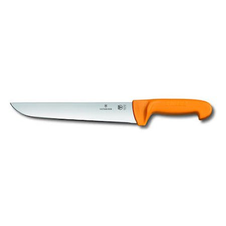 Slaktkniv, 26 cm, Swibo, gult håndtak