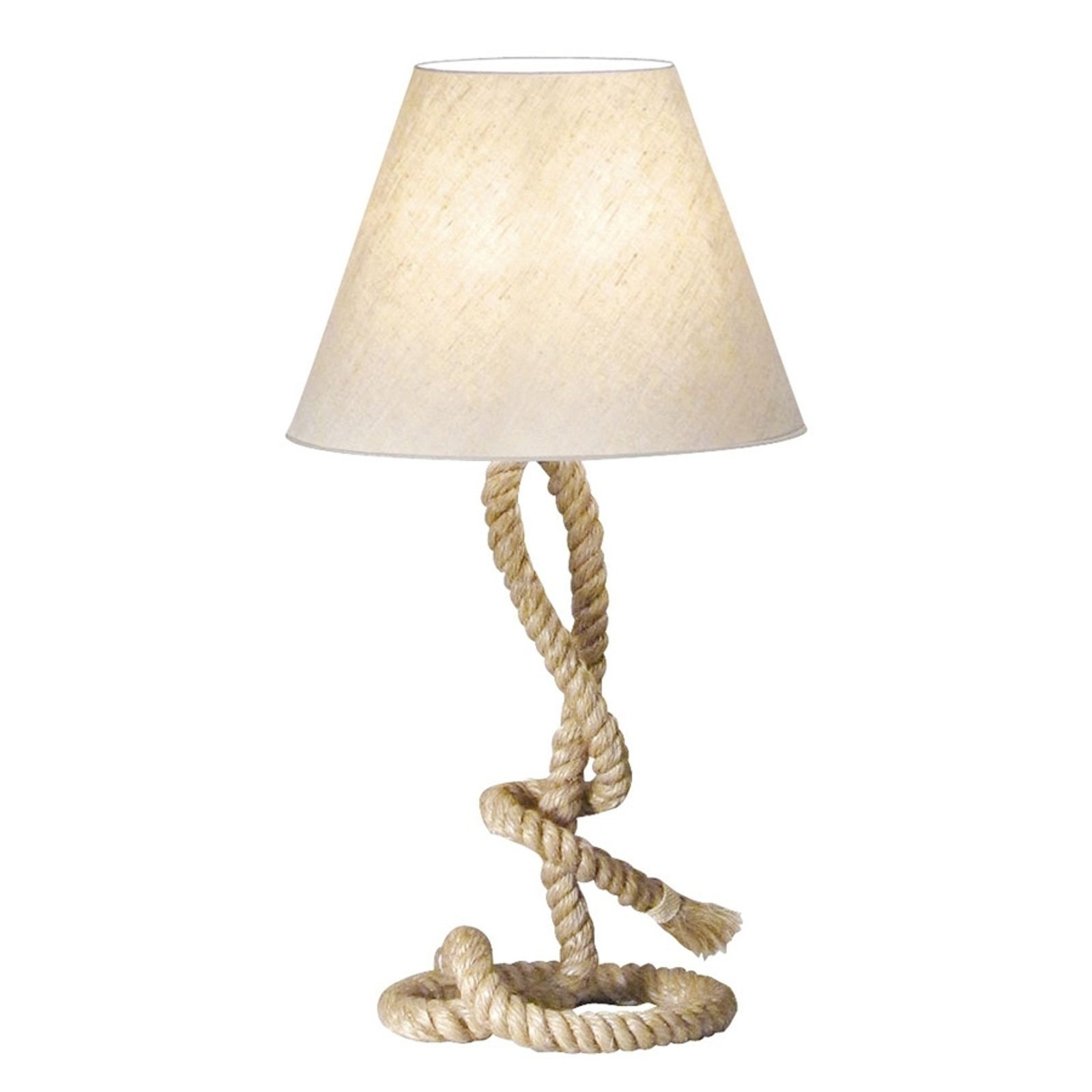 Bordlampe VICTORIA, rund skjerm, 38 cm