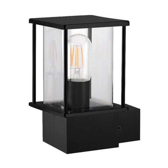Lindby Yvain utendørs vegglampe, kantet