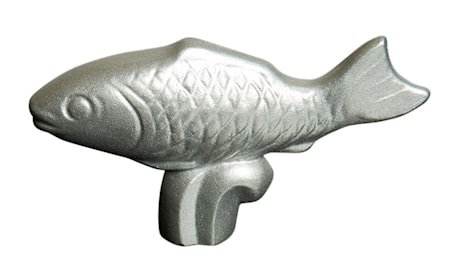 Knopp i rustfritt stål - fisk