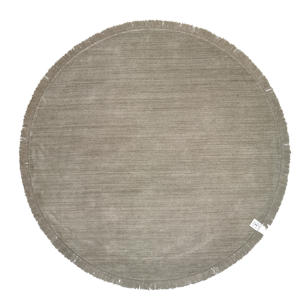 Paris Rundt Beige 200 cm