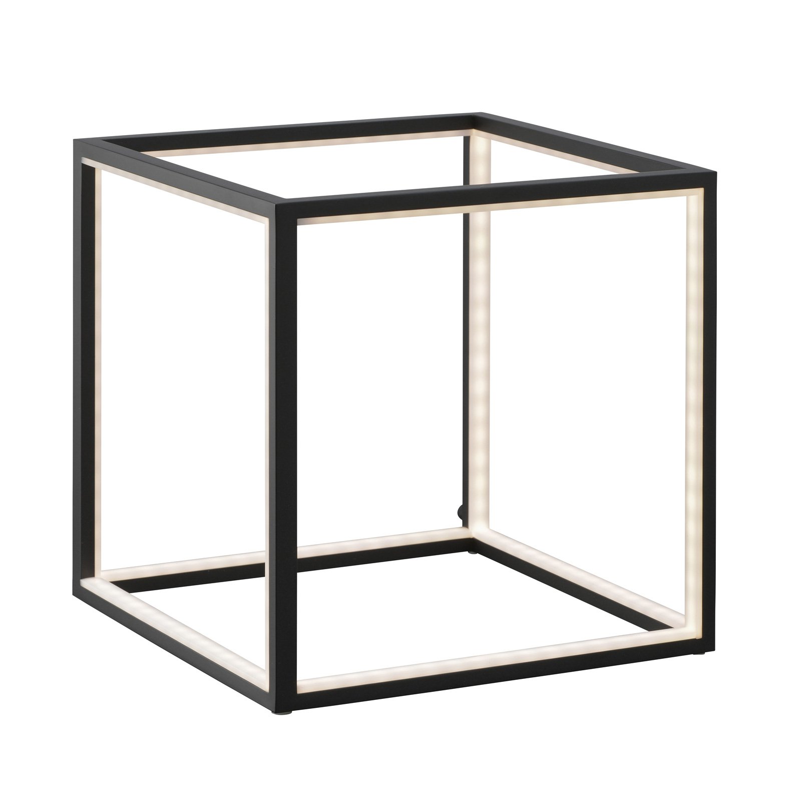 LED-bordlampe Delux, svart, 30 cm