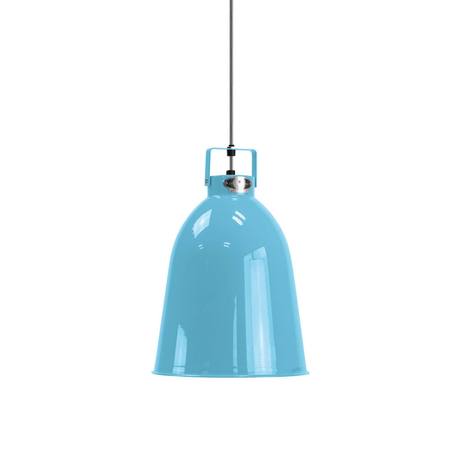 Jieldé Clément C240 hengelampe, lyseblå, Ø 24 cm