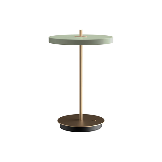 UMAGE Asteria Move LED-bordlampe, olivengrønn