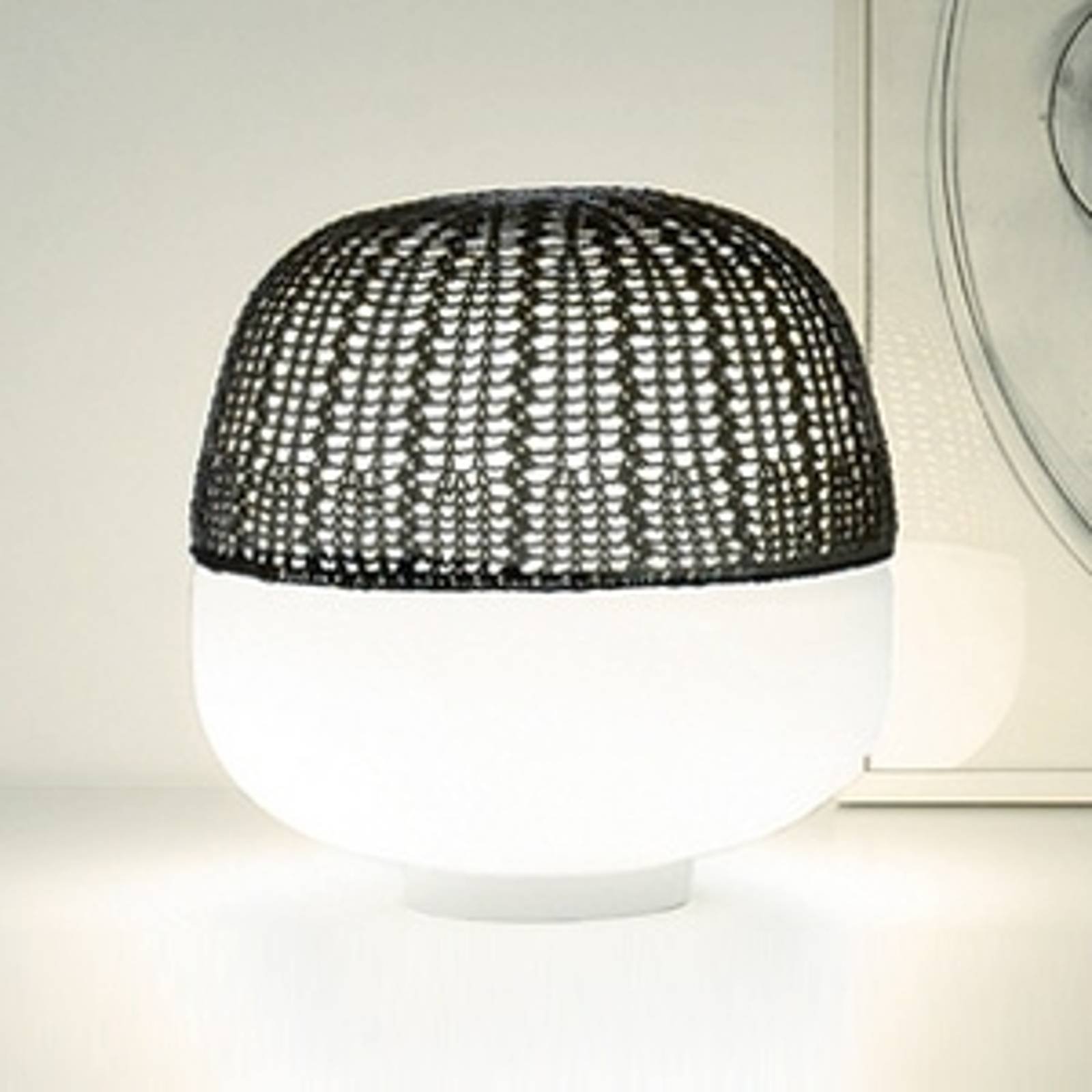 Liten bordlampe Afra, 33 cm