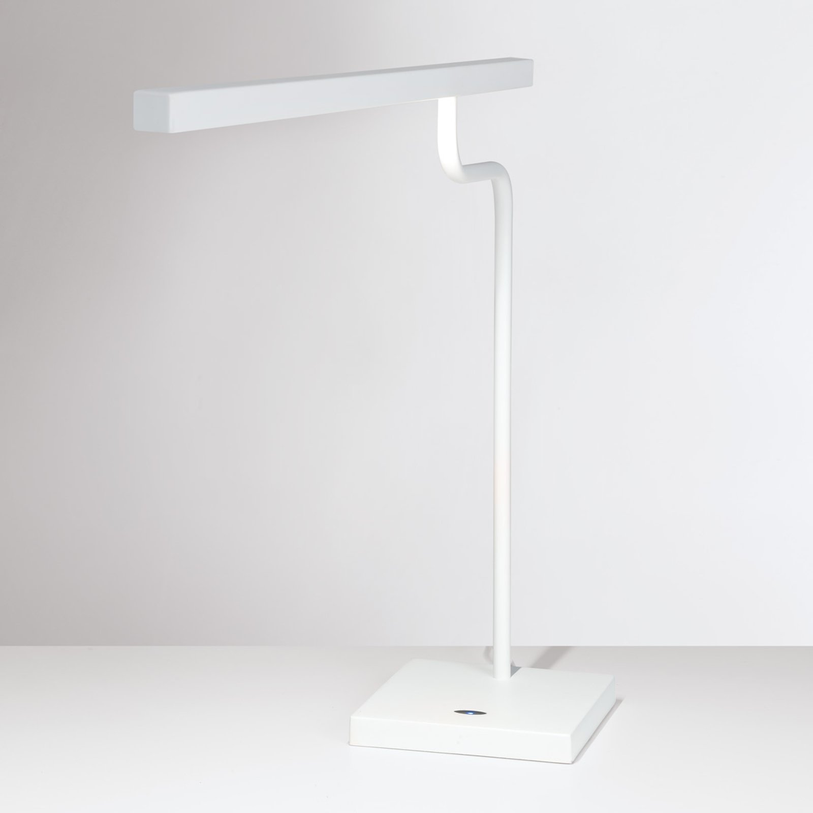 Hvit LED-skrivebordslampe MicroStick