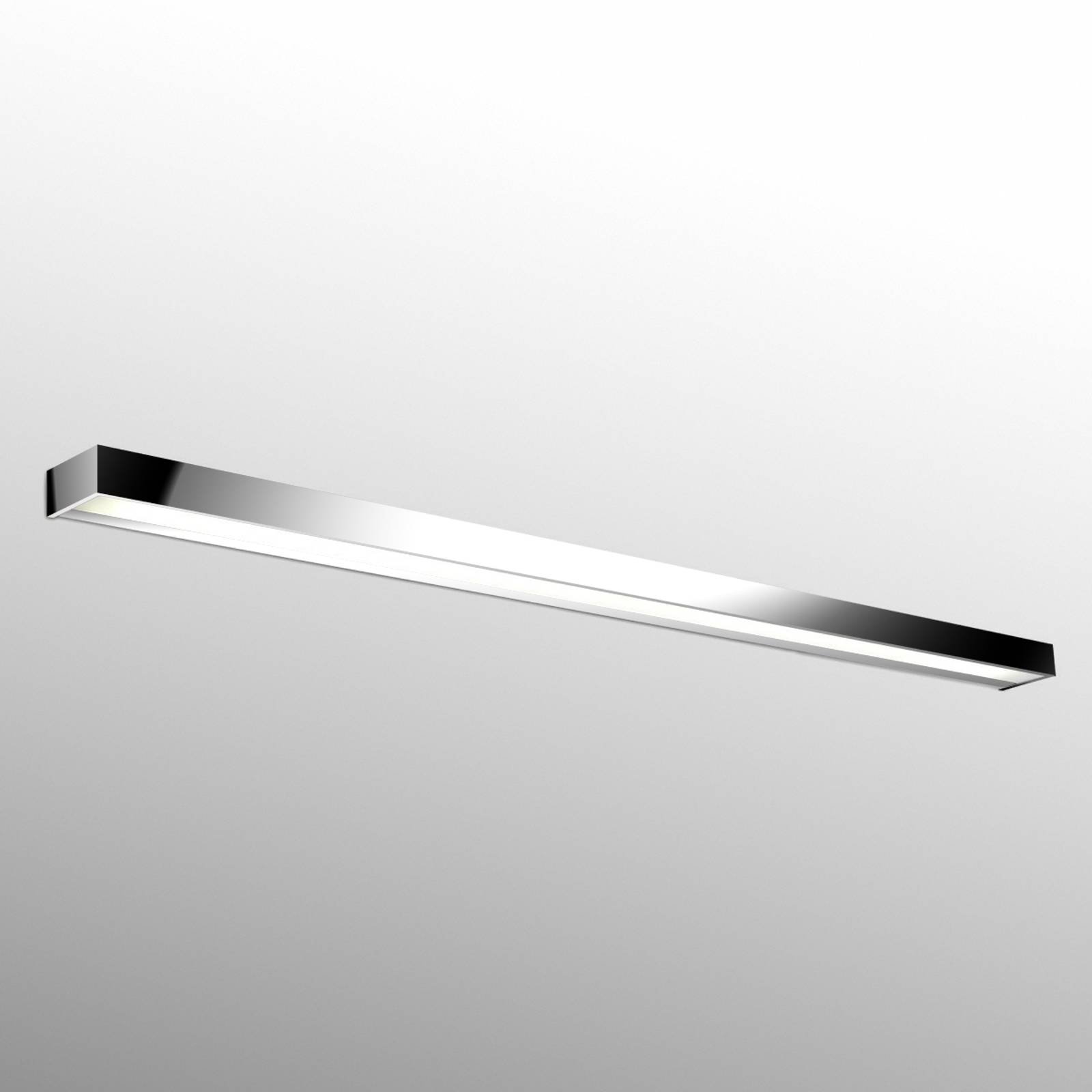 Utmerket LED-vegglampe Apolo, 150 cm krom