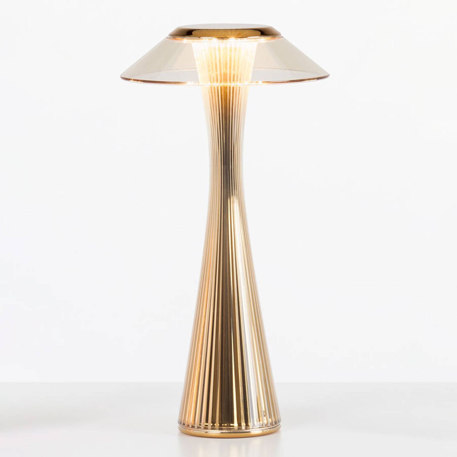Kartell Space - LED-designer-bordlampe, gull