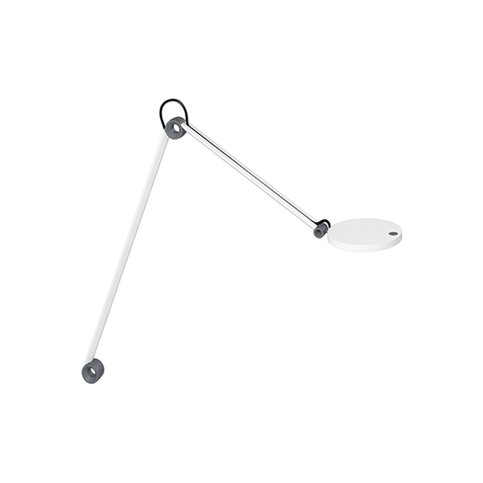 LED-arbeidsplasslampe PARA.MI FTL102 R hvit 4000 K