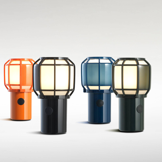 MARSET Chispa LED-terrasselampe batteri IP44 blå